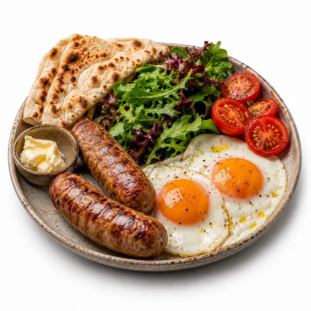 Country Breakfast with Sausages